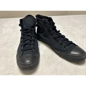 Converse All Star Mens Size 9.5 Chuck Taylor Triple Black High Top M3310